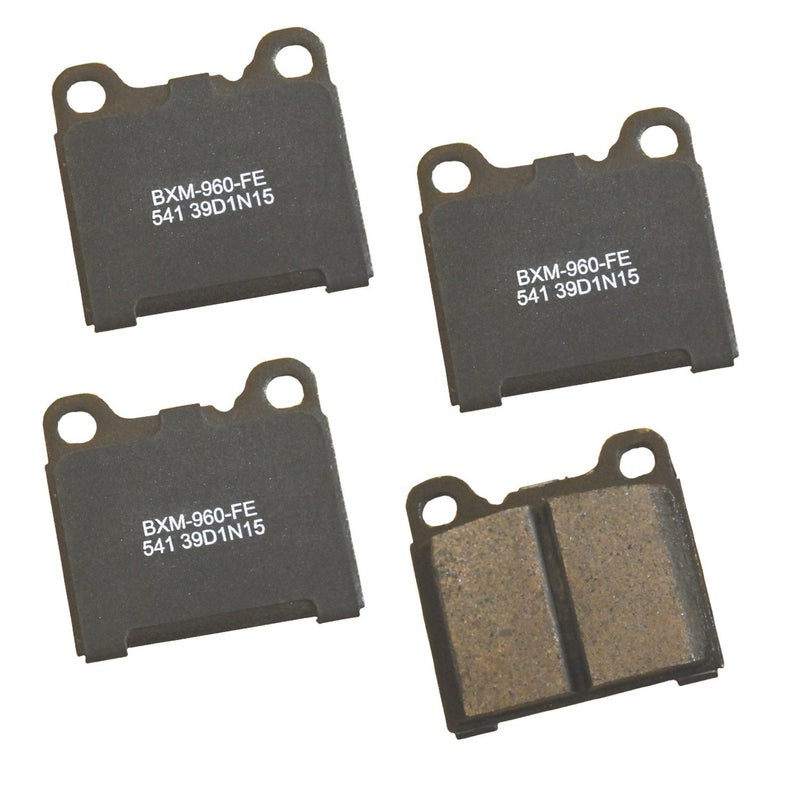 Bendix Premium SBM541 Semi-Metallic Rear Brake Pads for Volvo 240 1993-1991, 740 1992-1991, 780 1987, 940 1995-1991, 960 1994-1992, 960 1997-1996 - Image 1
